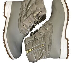 Sperry Women's Grayish- Tan Winter Boots